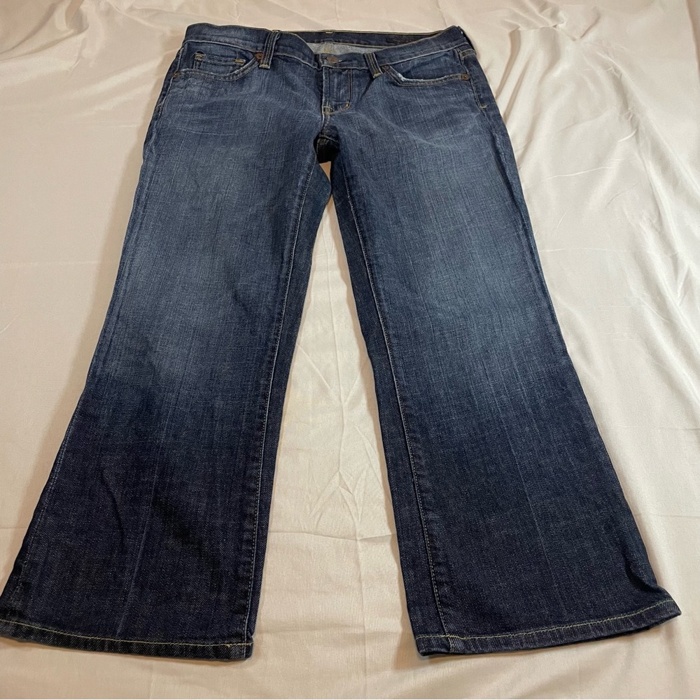 Citizens Of Humanity Kelly #003 Stretch Low Waist Cropped Jeans Women's Size‎ 29